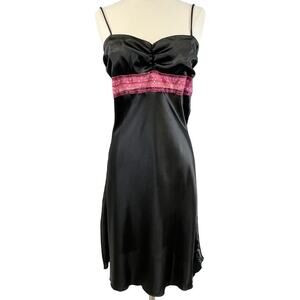 VTG Y2K Wet Seal Slip Dress‎ Womens Large Babydoll Fairycore Cottagecore Boho